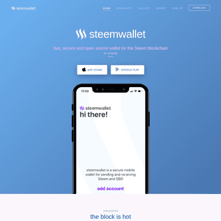 A complete backup of steemwallet.app