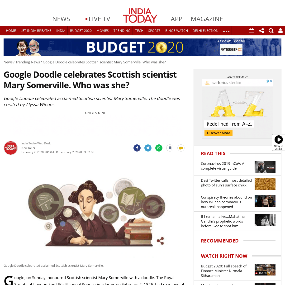 A complete backup of www.indiatoday.in/trending-news/story/google-doodle-celebrates-scottish-scientist-mary-somerville-who-was-s