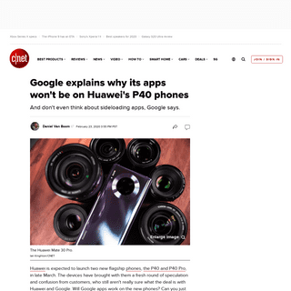 A complete backup of www.cnet.com/news/google-explains-why-its-apps-wont-be-on-huaweis-p40-phones/