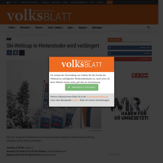 A complete backup of volksblatt.at/ski-weltcup-in-hinterstoder-wird-verlaengert/