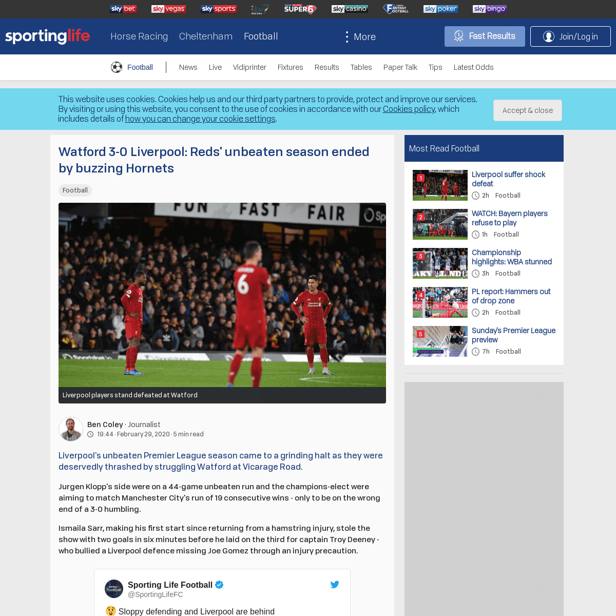 A complete backup of www.sportinglife.com/football/news/liverpool-suffer-shock-defeat/177872