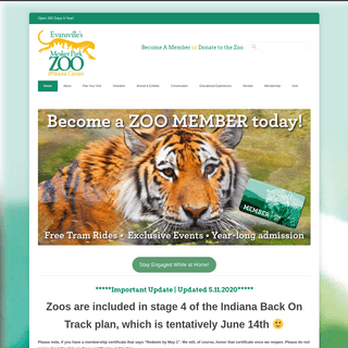 A complete backup of meskerparkzoo.com