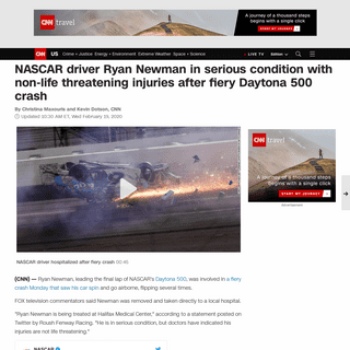 A complete backup of www.cnn.com/2020/02/17/us/nascar-ryan-newman-accident/index.html