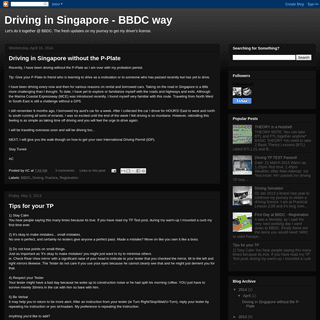 A complete backup of drivingsg.blogspot.com