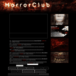 A complete backup of horrorclub.net