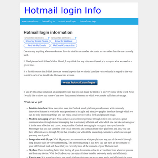 A complete backup of hotmail-loign.com