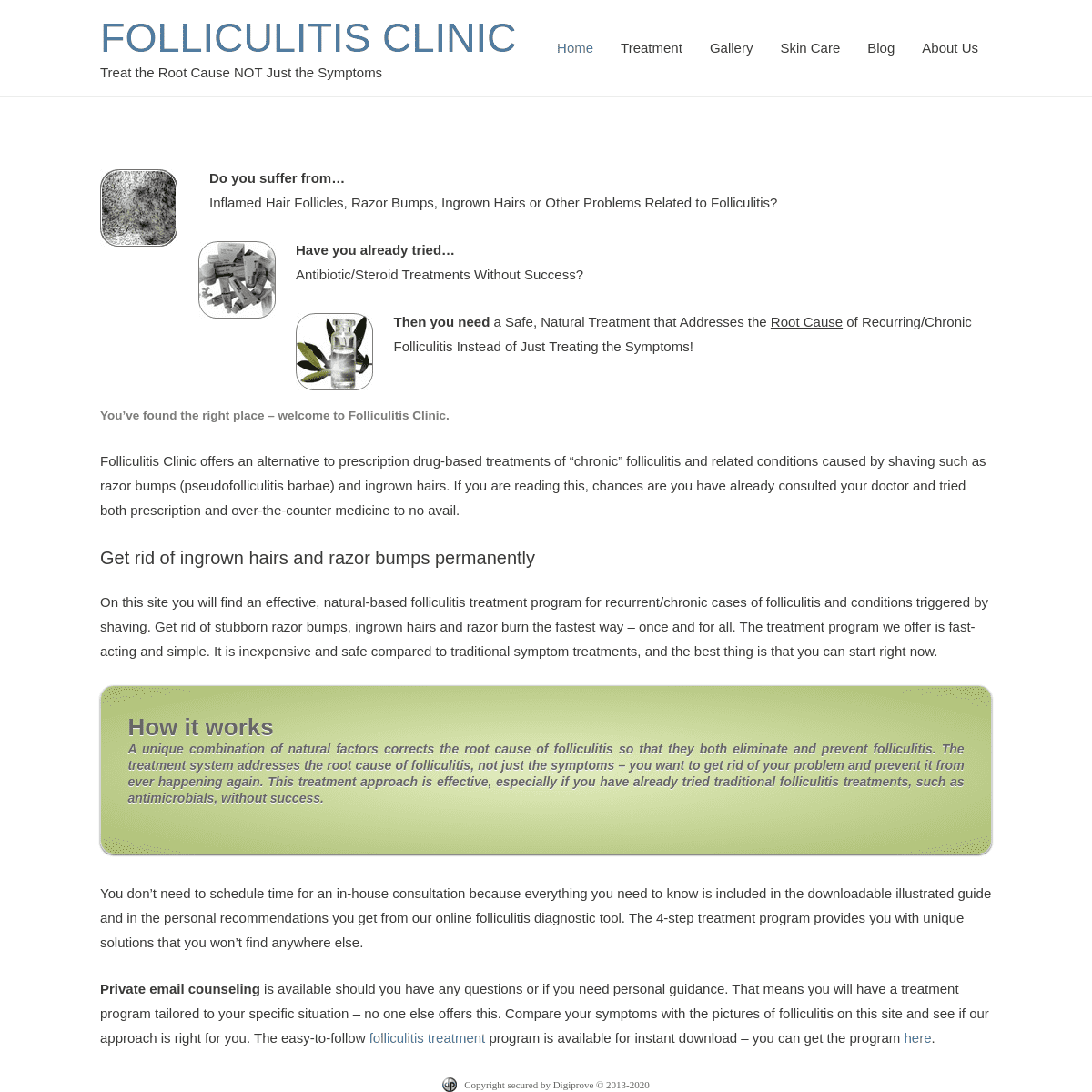 A complete backup of folliculitisclinic.com