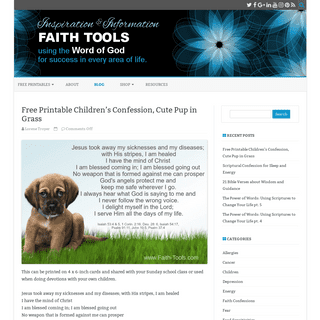 A complete backup of faith-tools.com