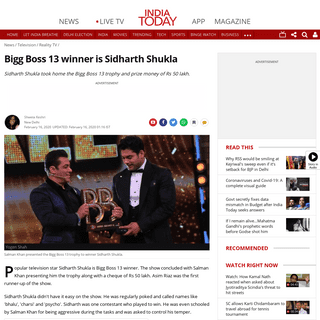 A complete backup of www.indiatoday.in/television/reality-tv/story/bigg-boss-13-grand-finale-sidharth-shukla-lifts-the-trophy-16