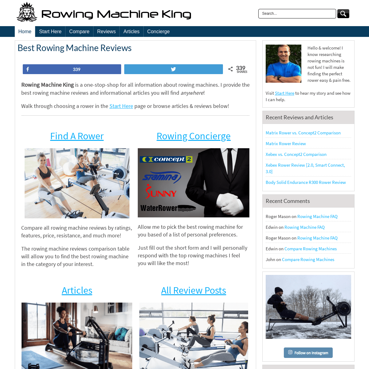 A complete backup of rowingmachineking.com