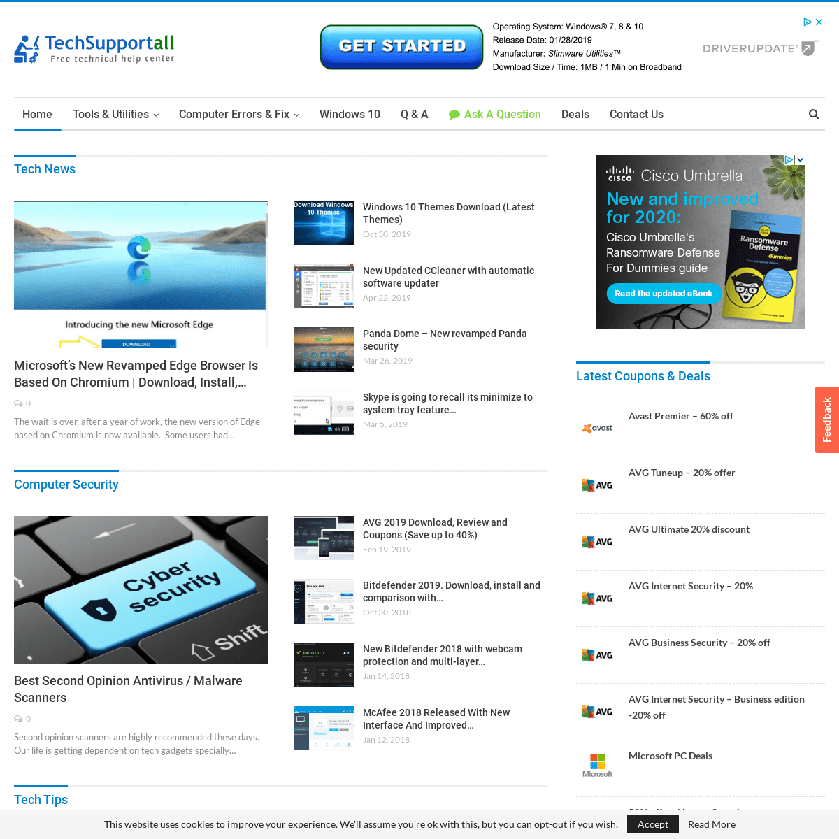 A complete backup of techsupportall.com