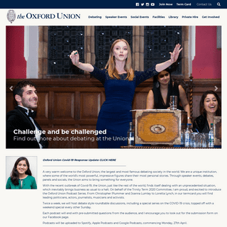 A complete backup of oxford-union.org