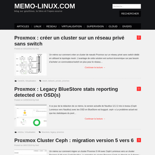 A complete backup of memo-linux.com