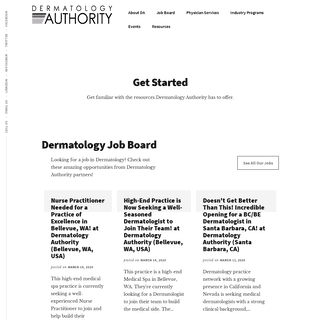 A complete backup of dermatologyauthority.com