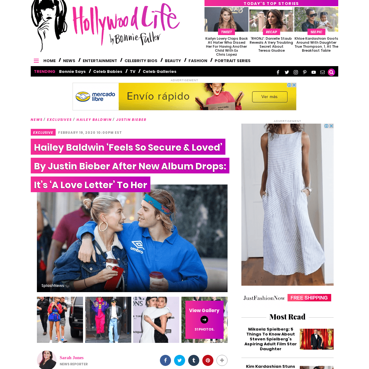 A complete backup of hollywoodlife.com/2020/02/19/hailey-baldwin-reaction-justin-bieber-new-album-secure-loved/
