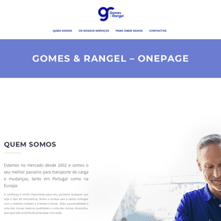 Gomes & Rangel â€“ Transportamos por si