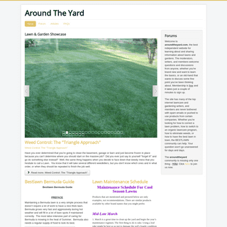 A complete backup of aroundtheyard.com
