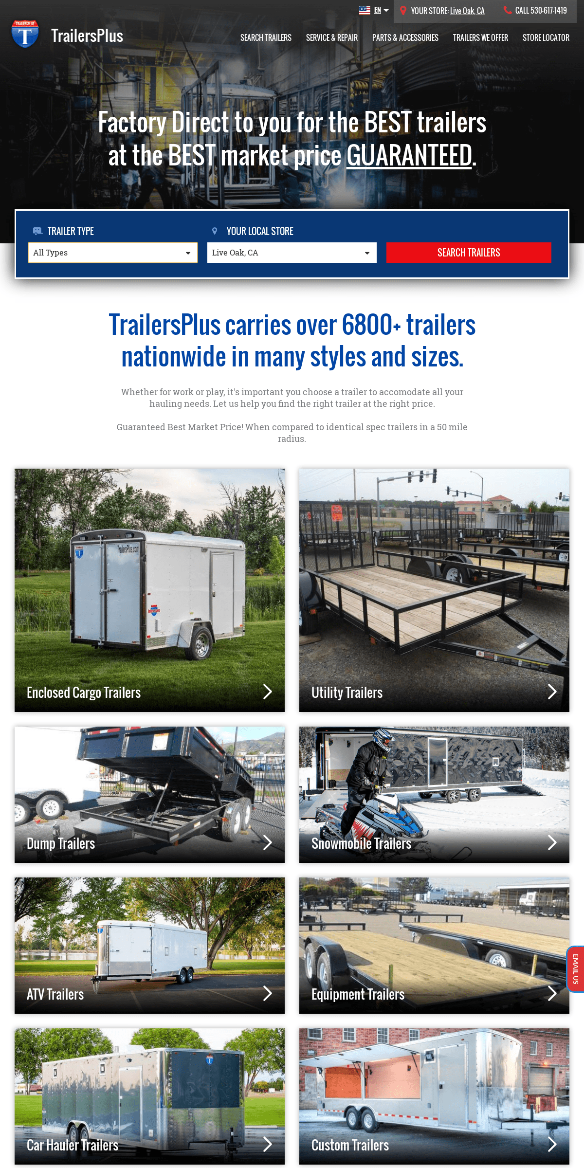 A complete backup of trailersplus.com