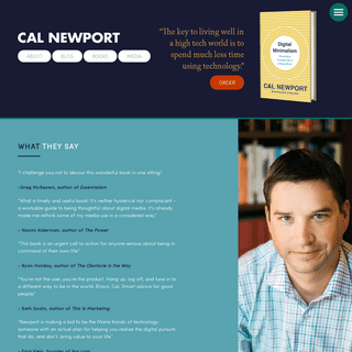 A complete backup of calnewport.com
