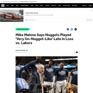 A complete backup of bleacherreport.com/articles/2876080-mike-malone-says-nuggets-played-very-un-nugget-like-late-in-loss-vs-lak