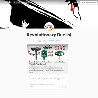 A complete backup of revolutionaryduelist.tumblr.com