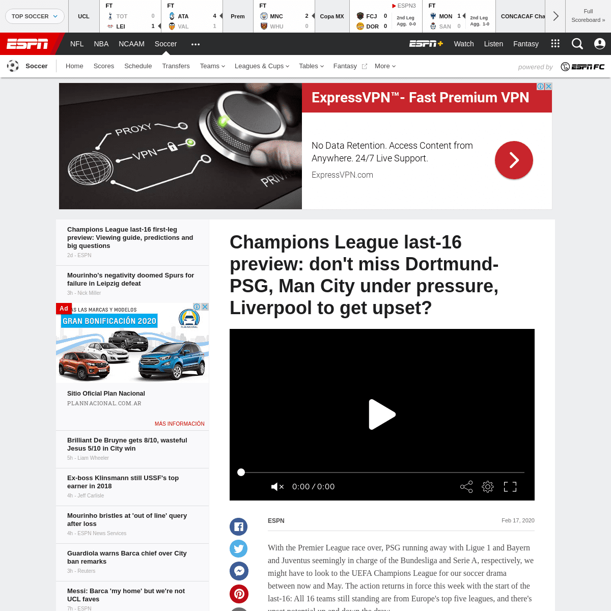A complete backup of www.espn.com/soccer/uefa-champions-league/story/4054232/champions-league-last-16-preview-dont-miss-dortmund