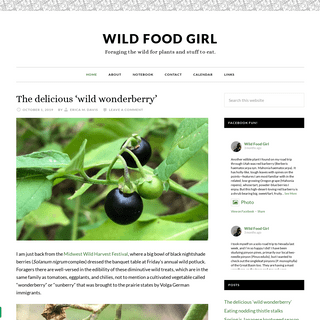A complete backup of wildfoodgirl.com