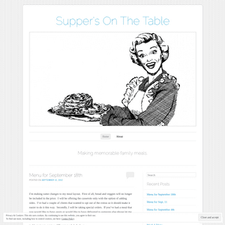 A complete backup of suppersonthetable.wordpress.com