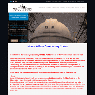 Mount Wilson Observatory -