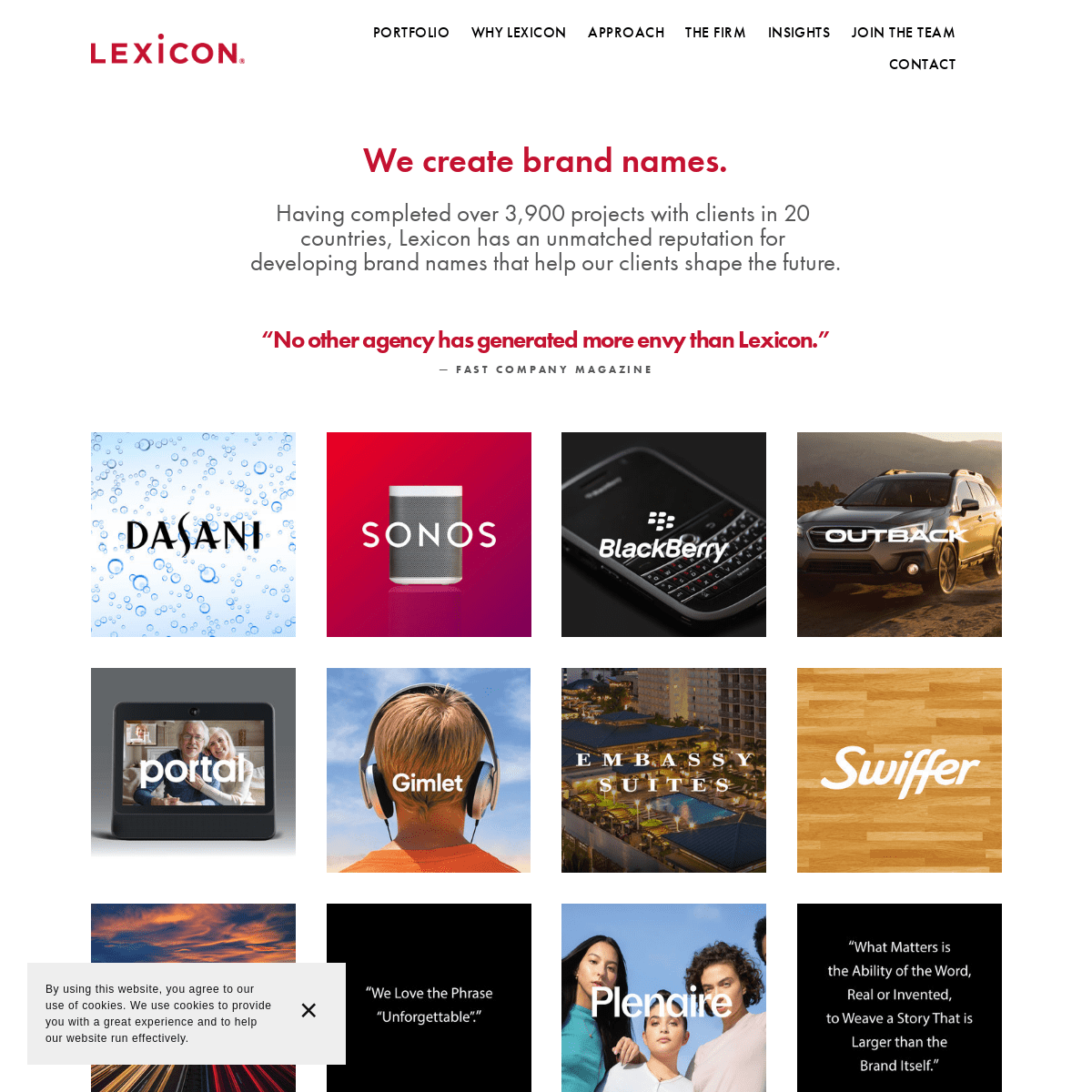 A complete backup of lexiconbranding.com
