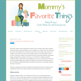 A complete backup of mommysfavoritethings.com