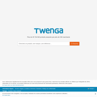 A complete backup of twenga.fr