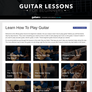 A complete backup of guitarlessonsforbeginners.com