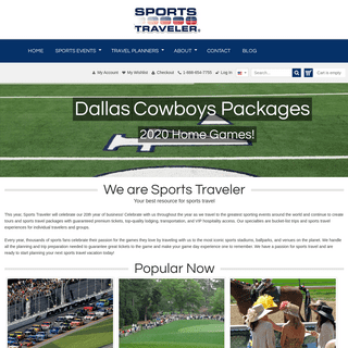 Sports Traveler - Event Tickets, Hotel Packages, Sports Travel, Tours