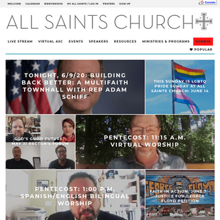 A complete backup of allsaints-pas.org