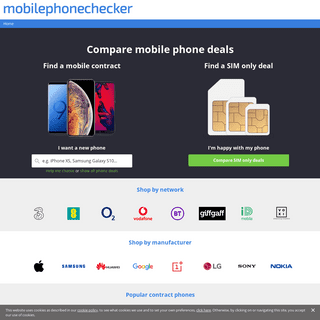 A complete backup of mobilephonechecker.co.uk