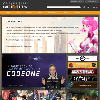 A complete backup of infinitythegame.com