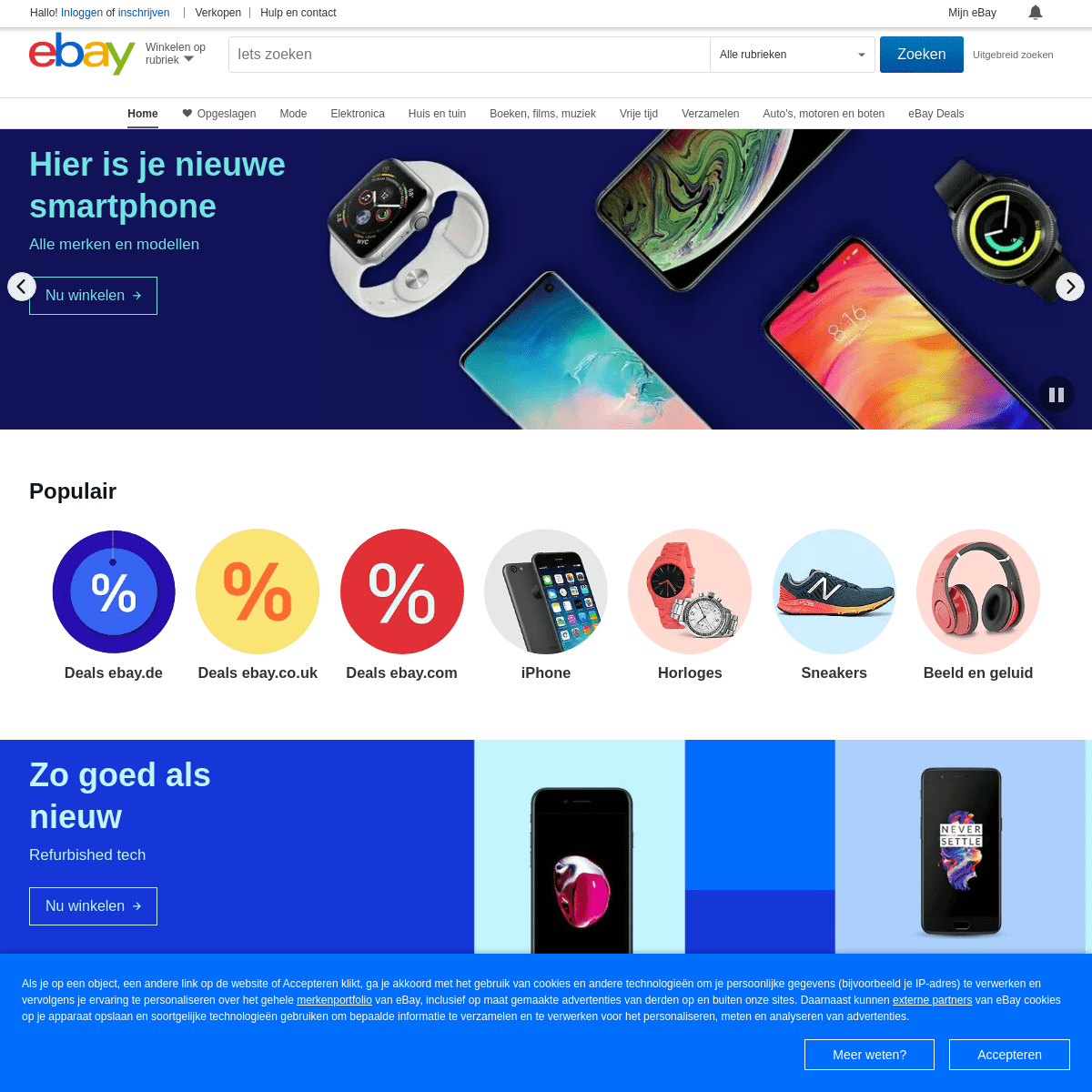 A complete backup of ebay.nl