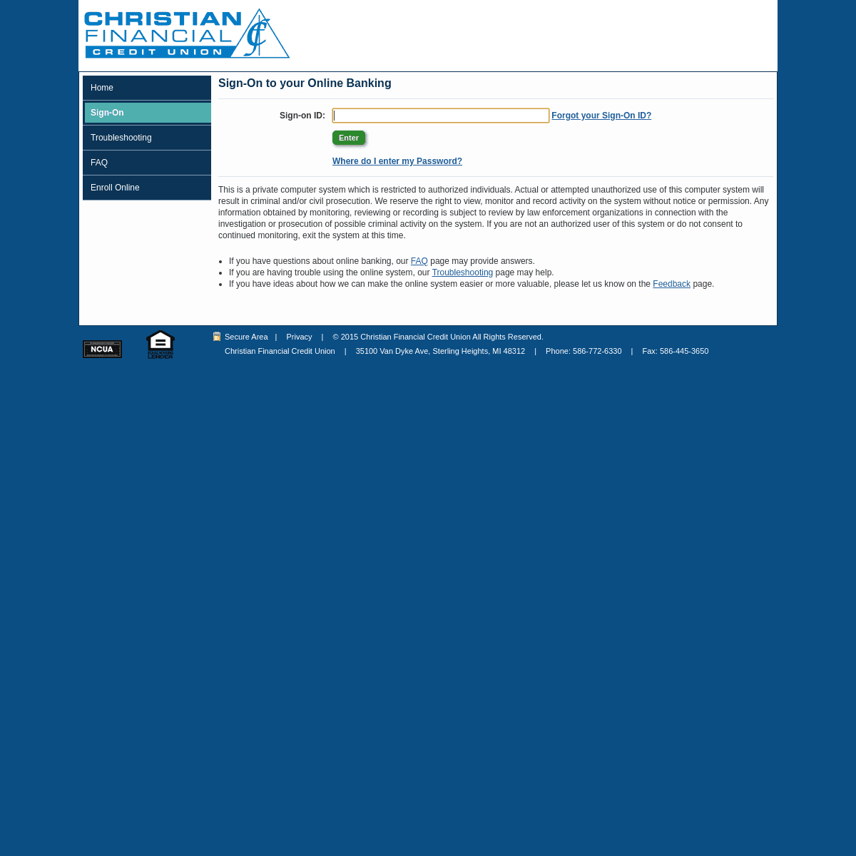 A complete backup of secure-christianfinancialcu.com