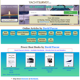 A complete backup of yachtsurvey.com