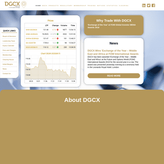 DGCX - Dubai Gold & Commodities Exchange Â» Derivatives & Commodities Exchange