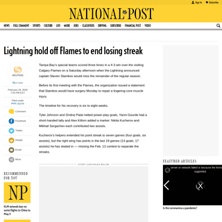 A complete backup of nationalpost.com/pmn/sports-pmn/lightning-hold-off-flames-to-end-losing-streak