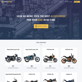 A complete backup of motogarage.in