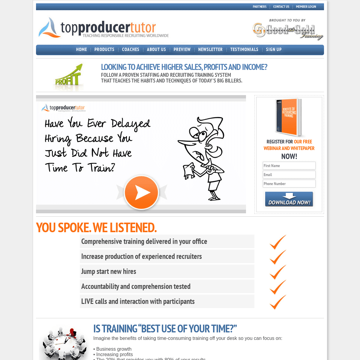 A complete backup of topproducertutor.com