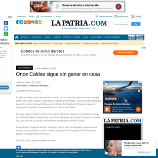 A complete backup of www.lapatria.com/deportes/once-caldas-sigue-sin-ganar-en-casa-452668