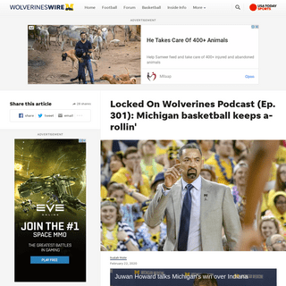 A complete backup of wolverineswire.usatoday.com/2020/02/22/locked-on-wolverines-podcast-michigan-basketball-talk-purdue-reactio