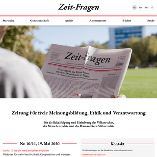 A complete backup of zeit-fragen.ch