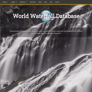 A complete backup of worldwaterfalldatabase.com