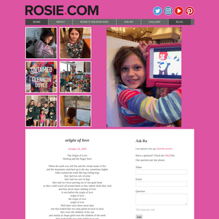 A complete backup of rosie.com