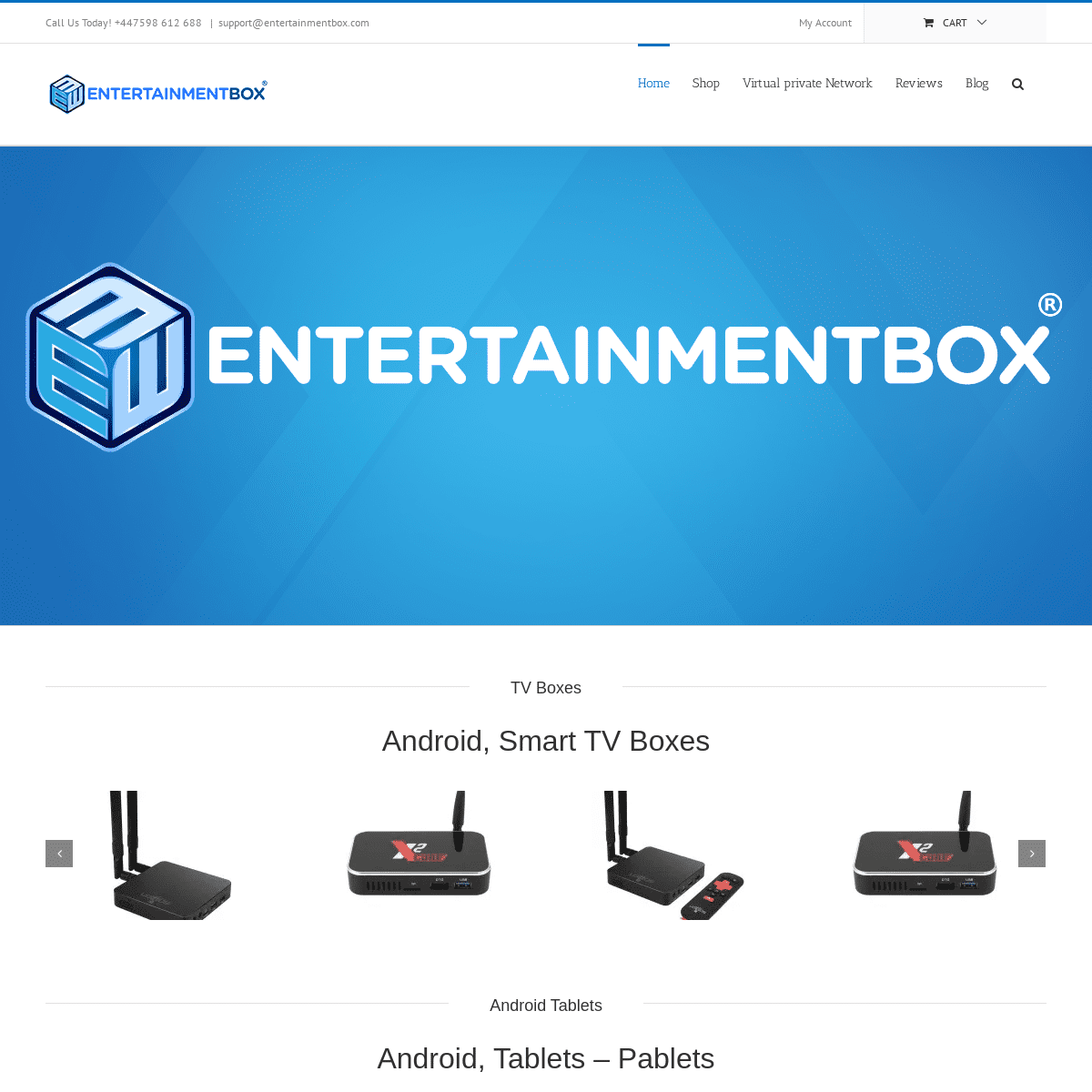 A complete backup of entertainmentbox.com